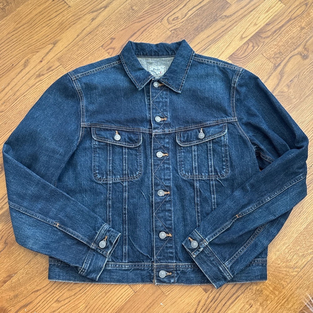 Polo Ralph Lauren Dark Wash Denim Trucker Jacket (SOLD)